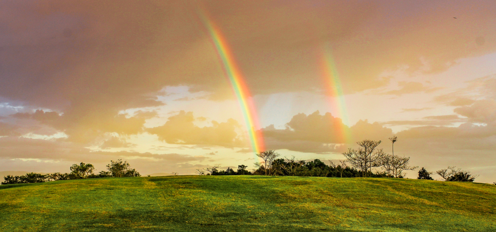 The Science Behind Fully Double Rainbows