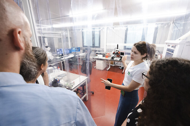 Different types of cleanrooms.© Anna Stöcher/ISTA