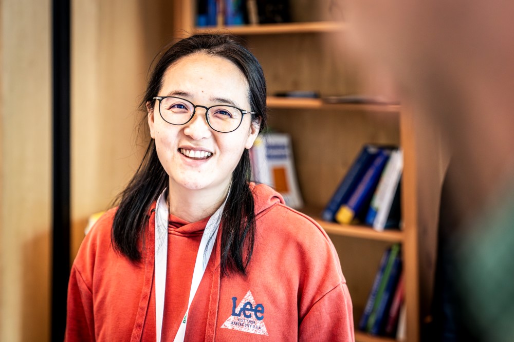 ISTA-Postdoktorandin Mengjie Zu.