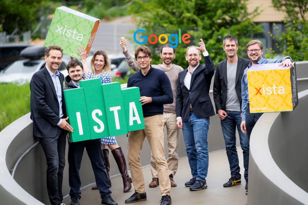 Representatives from ISTA, xista, and Google are excited about the research collaboration.