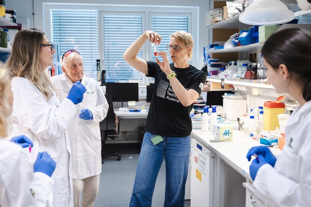 40 Gruppen konnten bei 13 verschiedenen Touren persönliche Einblicke in die Welt des ISTA und der Wissenschaft gewinnen.