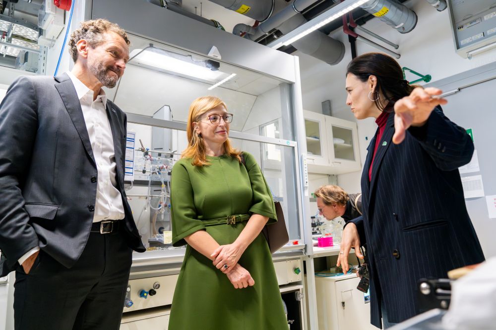 Besuch im Labor von Maria Ibáñez, Verbund-Professorin für Energiewissenschaften und Leiterin des Werner Siemens Thermoelectric Laboratory
