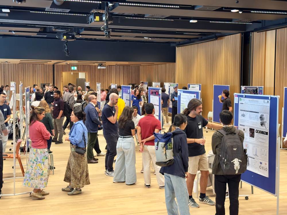 Welcome Day with poster sessions and social events. 